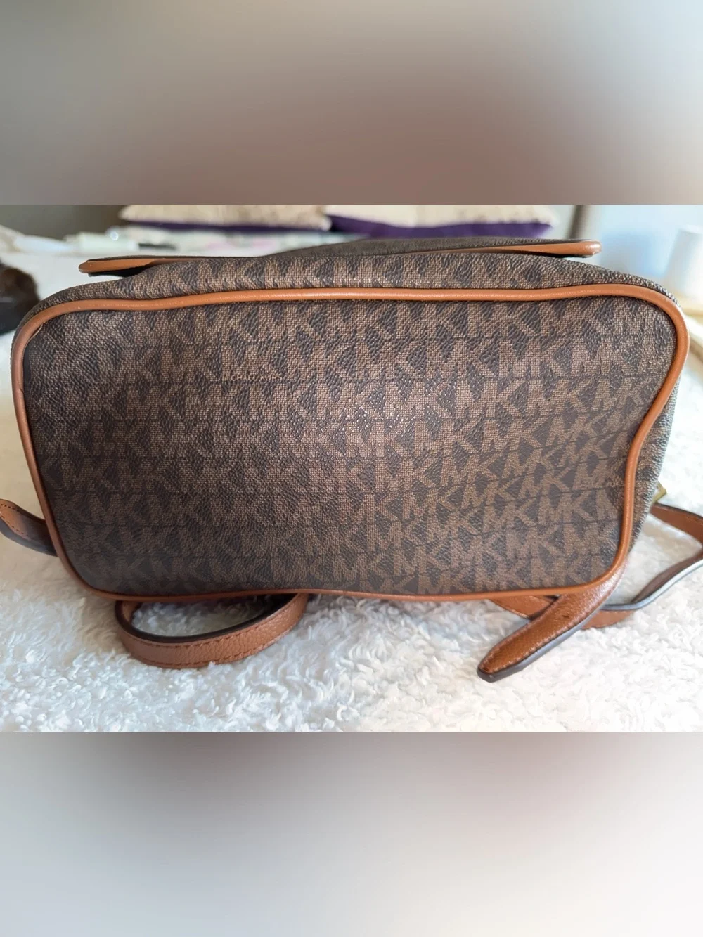 Michael Kors Brown Backpack